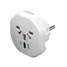 72440 STHOR Adaptor priza cu impamantare, Europa..